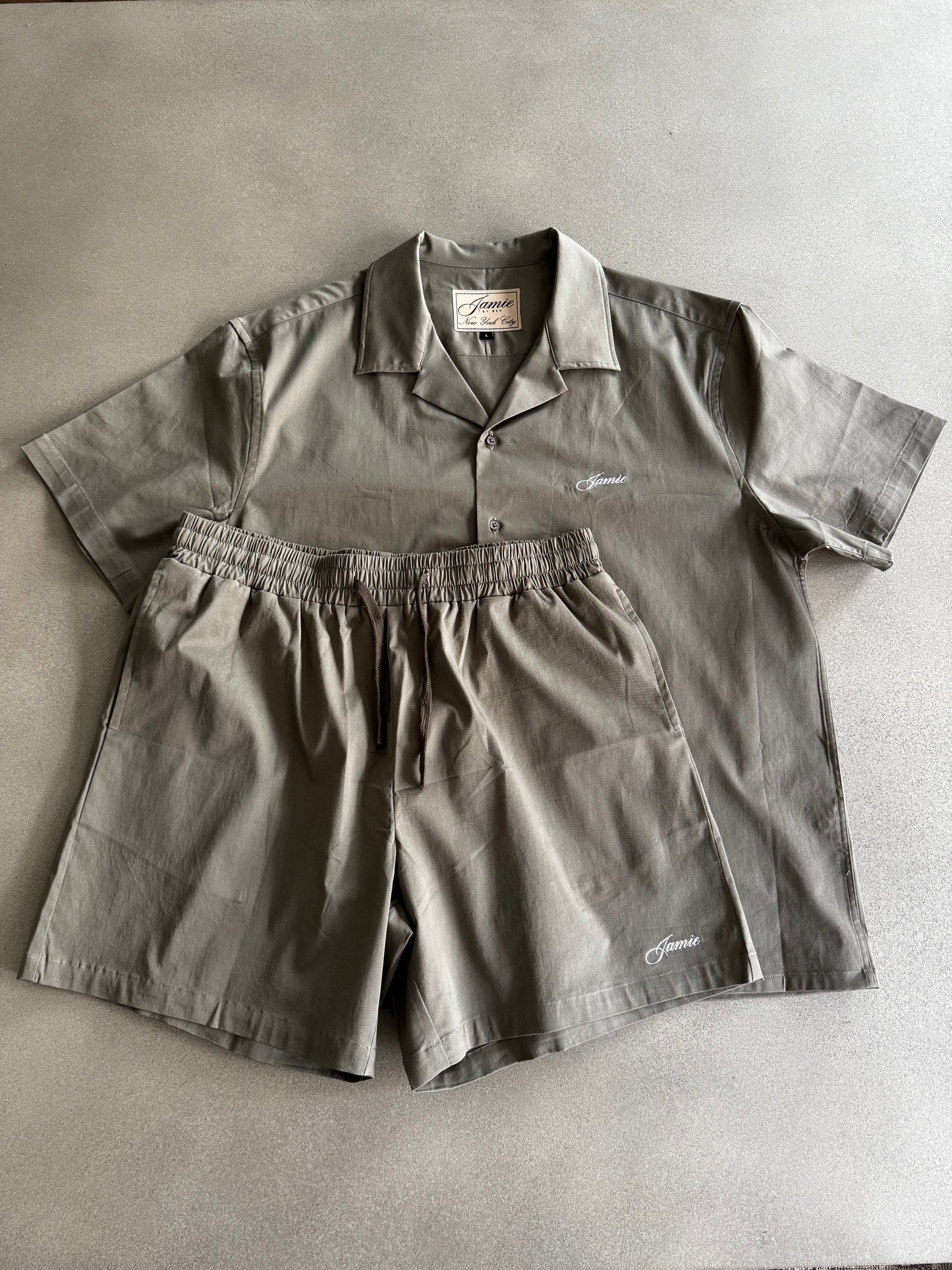 Jamie Cotton Twill Shorts