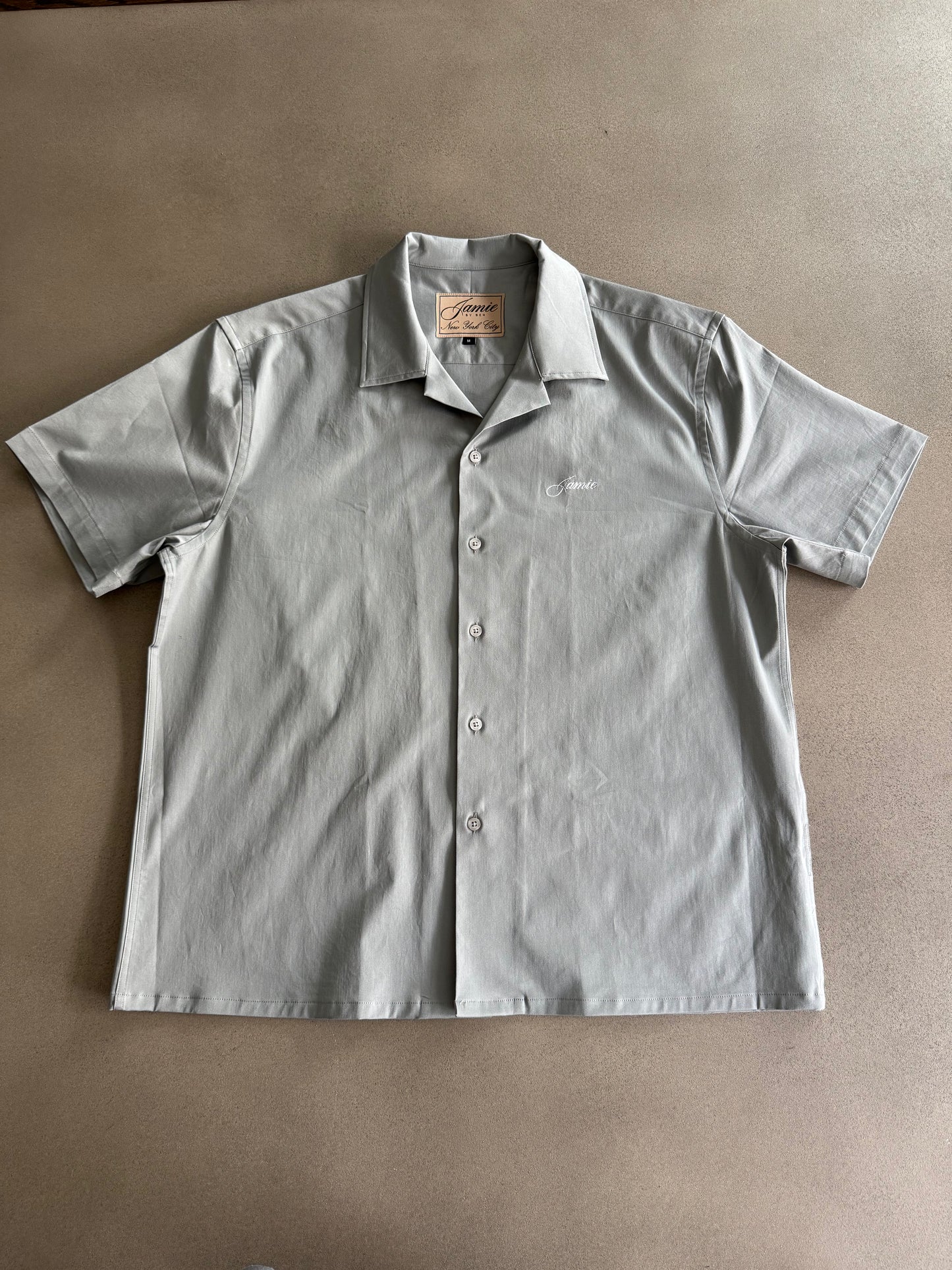 Jamie Cotton Twill Button Up