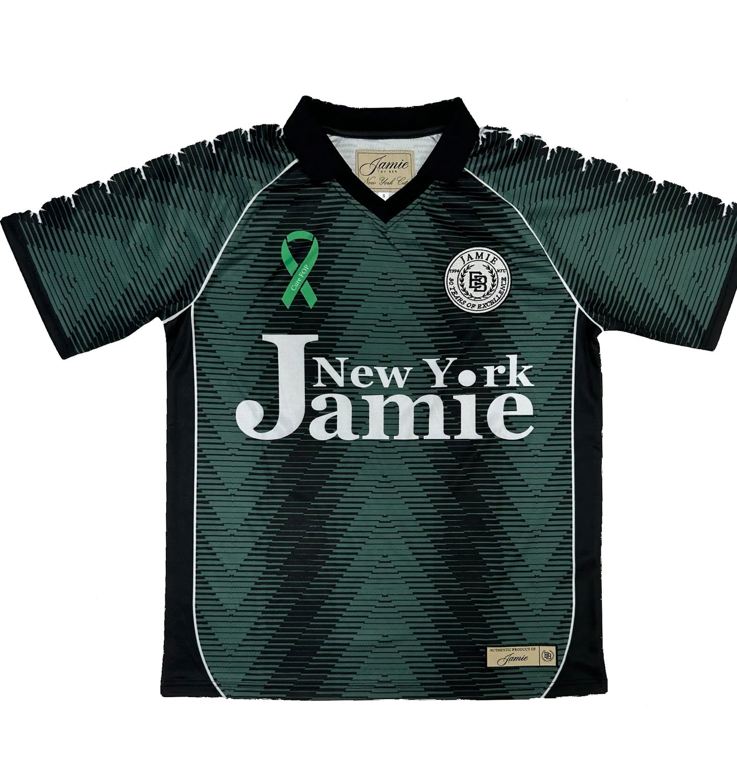 Jamie "Green Mirage" Soccer Jersey