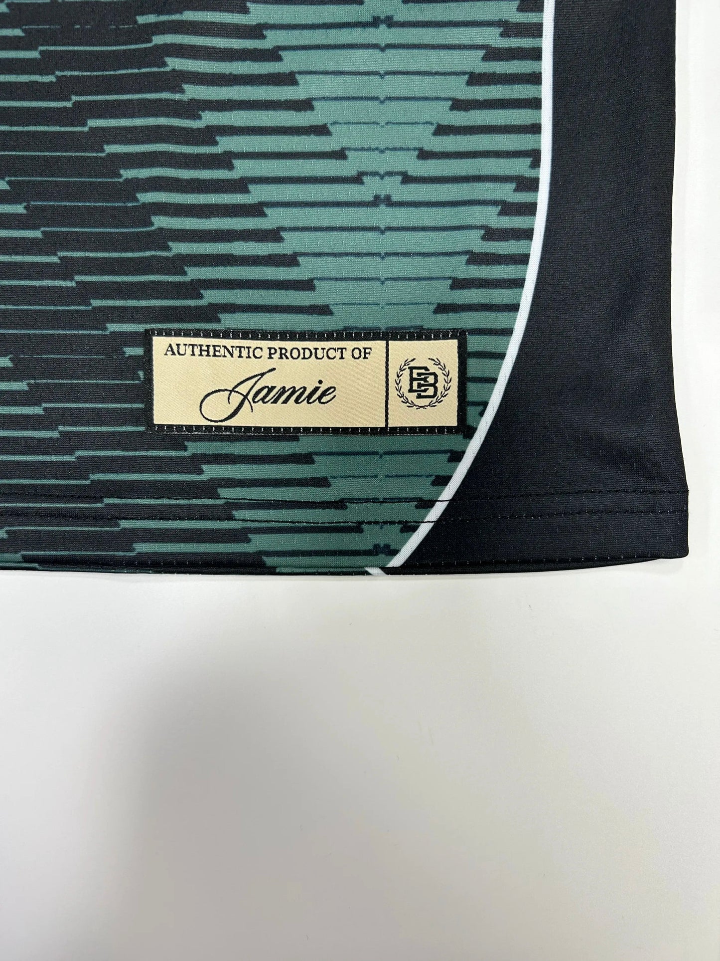 Jamie "Green Mirage" Soccer Jersey