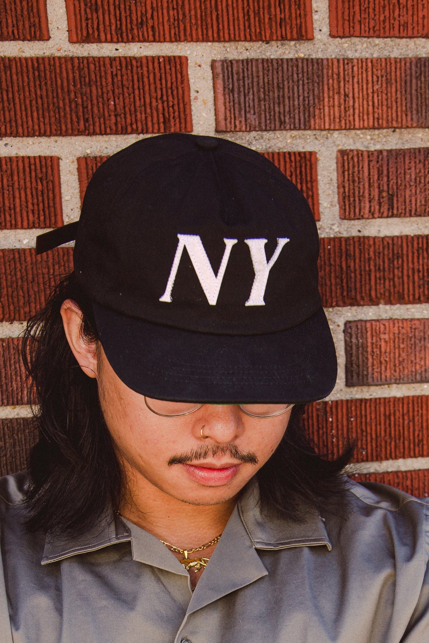 NY Strapback Hat - jamiebyben
